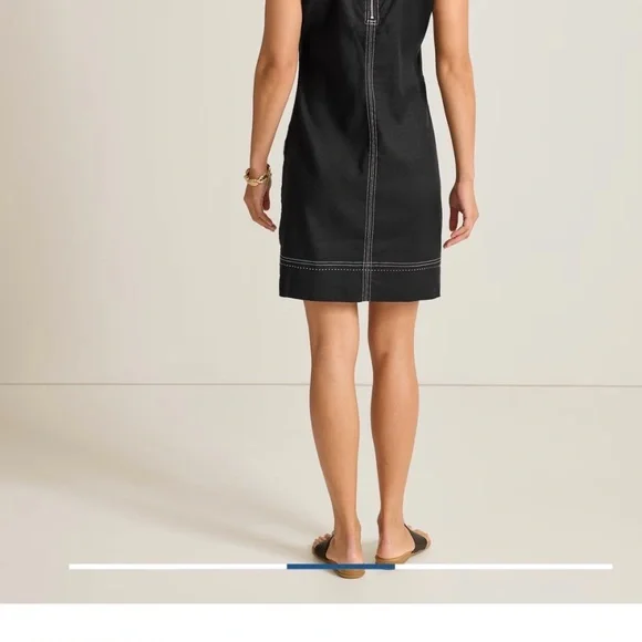 Tommy Bahama Palm-A-Dora Split Neck Sheath Dress XXS - Picture 3 of 7